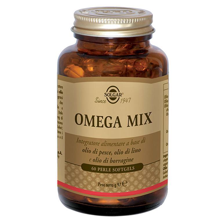 OMEGA MIX INTEGRATORE ALIMENTARE SOLGAR A BASE DI OMEGA 3, 6, 9