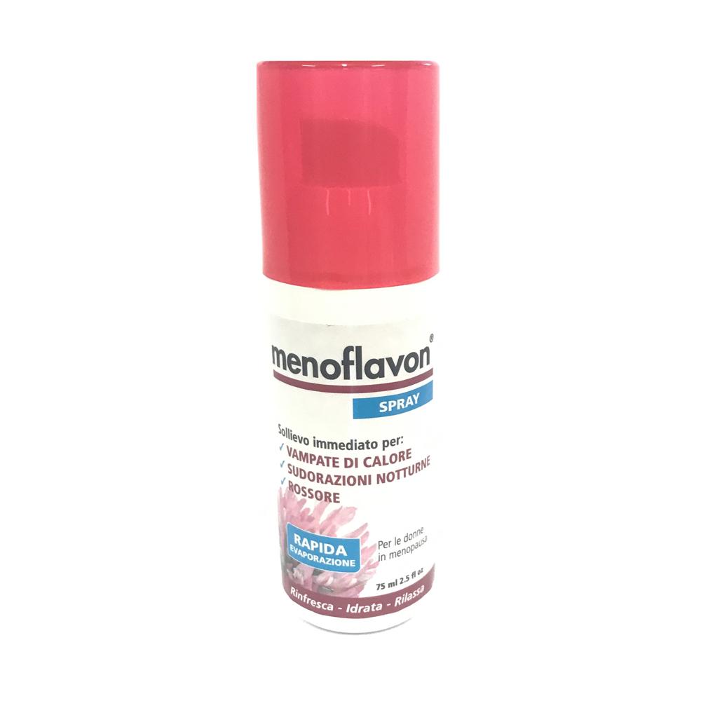 MENOFLAVON SPRAY - SOLLIEVO PER VAMPATE, ROSSORE, SUDORAZIONE NOTTURNA