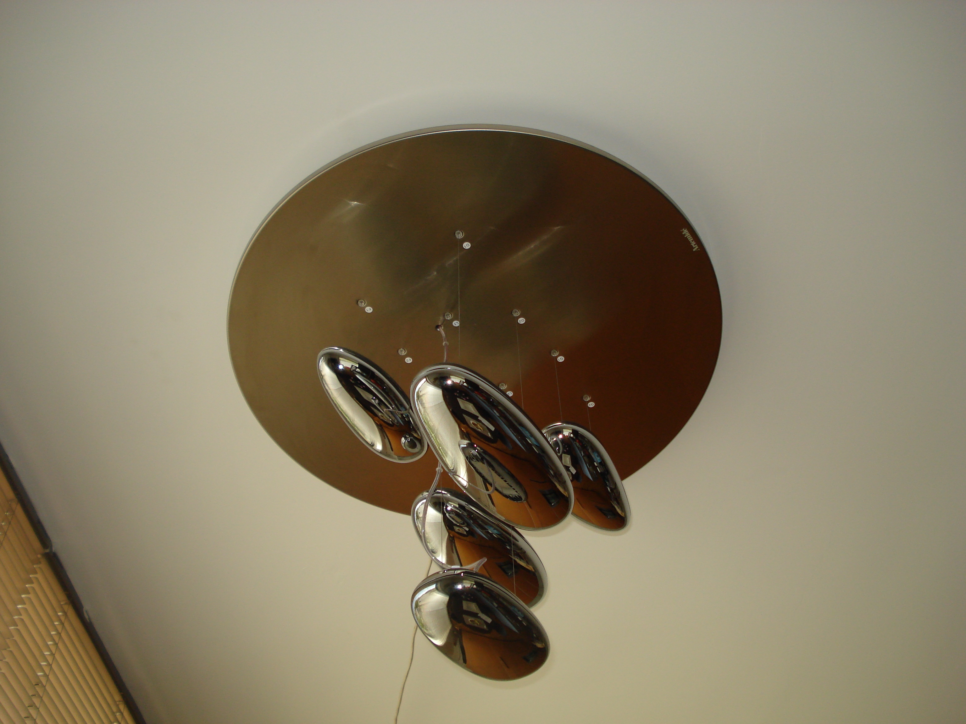 Plafoniere Con Lampade Led : Artemide plafoniera mod mercury piccola con lampadina led
