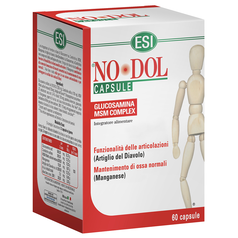 NO DOL CPR INTEGRATORE ALIMENTARE A BASE DI GLUCOSAMMINA,CONDROITIN