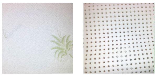 Orthop?disch Visco Kissen aus 100% Viscoschaum und Kissenbezug Aloe 42x72  cm h12 | eBay.de