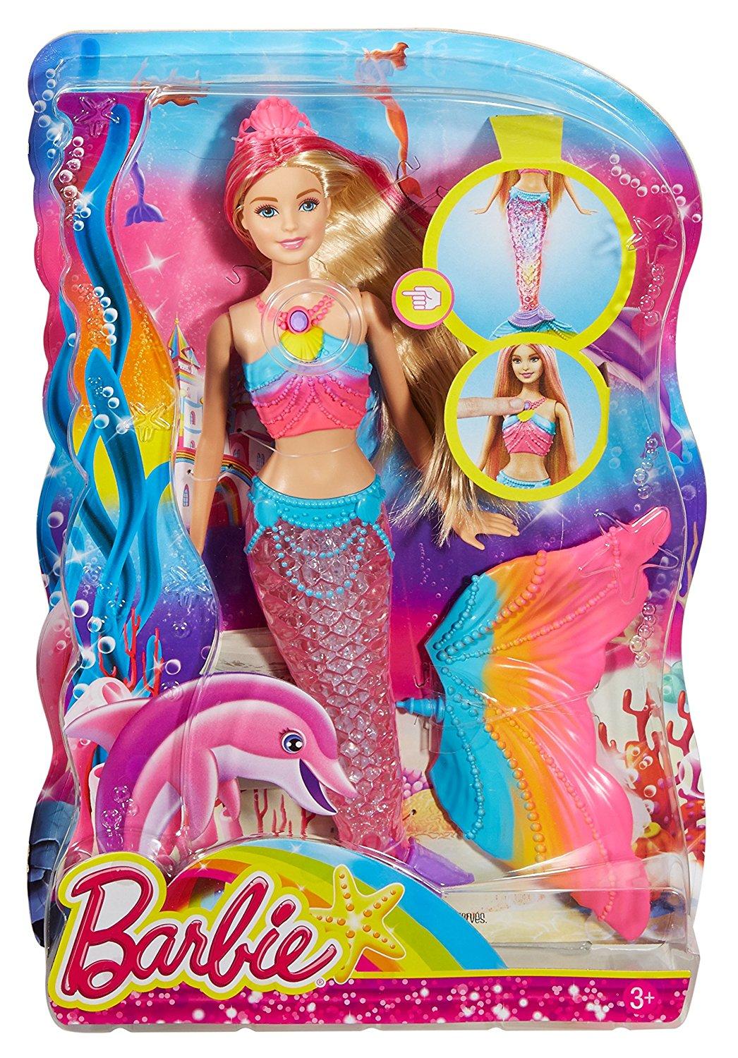 barbie sirena arcobaleno toys
