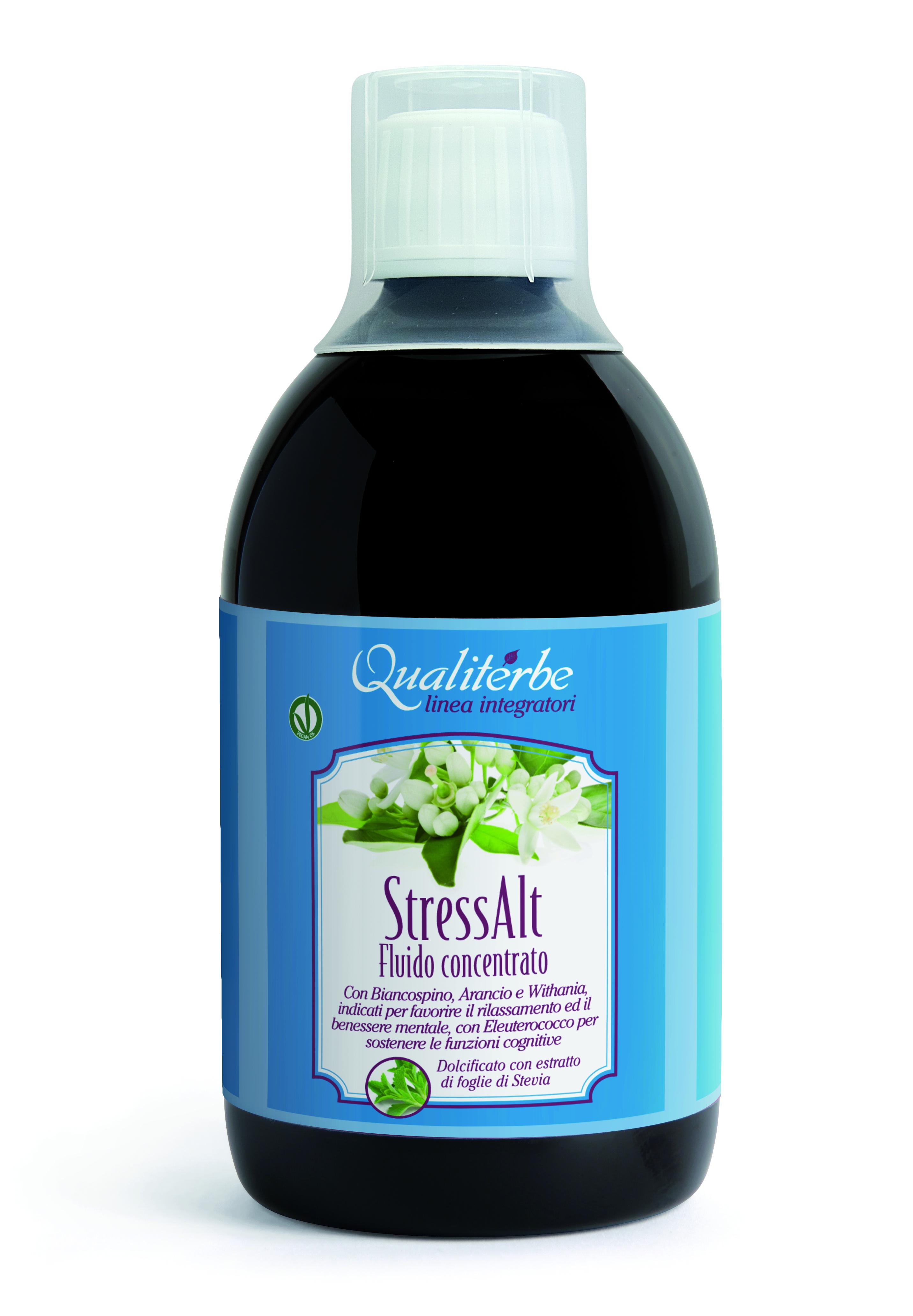 STRESS- ALT (VeganOk) antistress e antiossidante analcolico in Fluido concentrato 500 ml