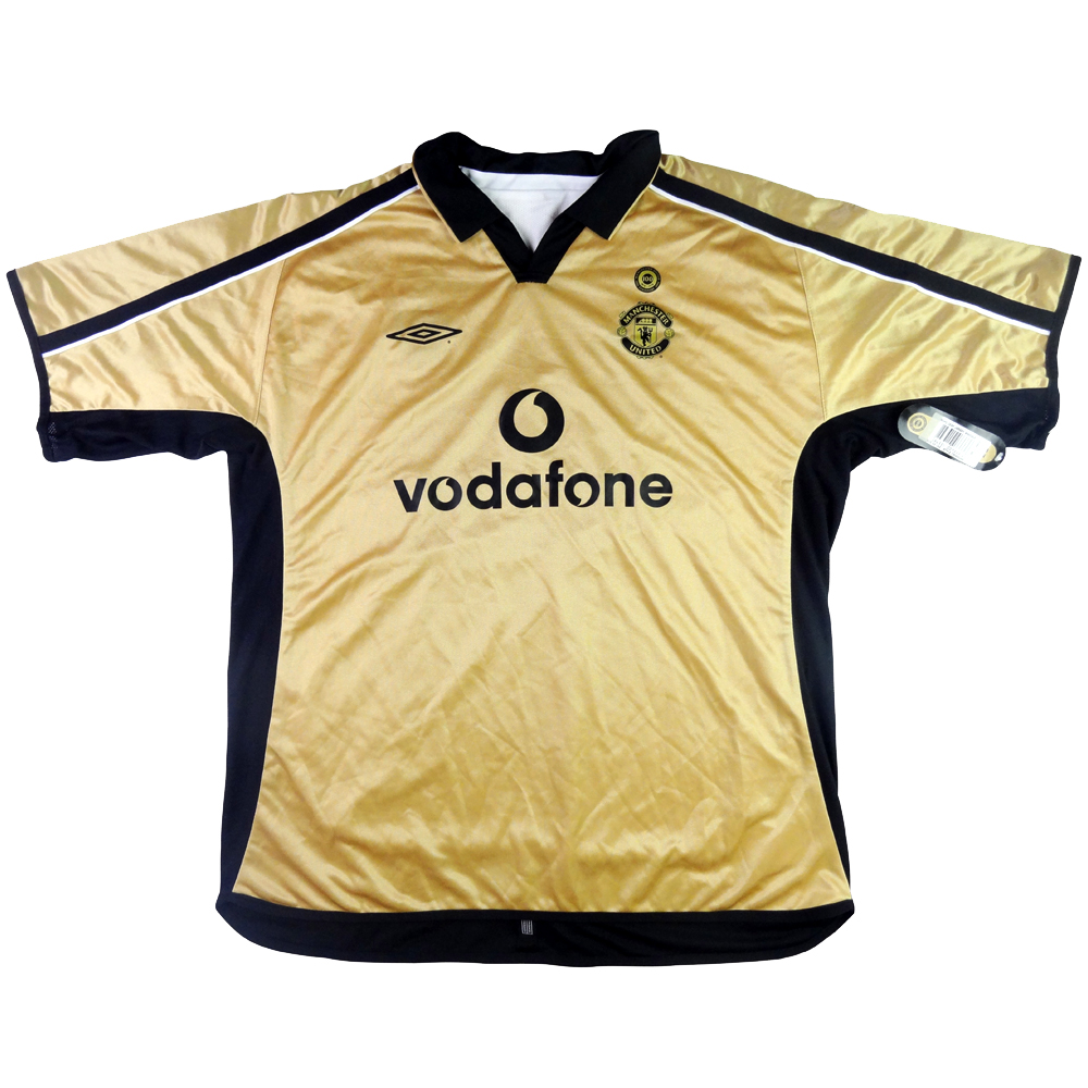 manchester united gold jersey