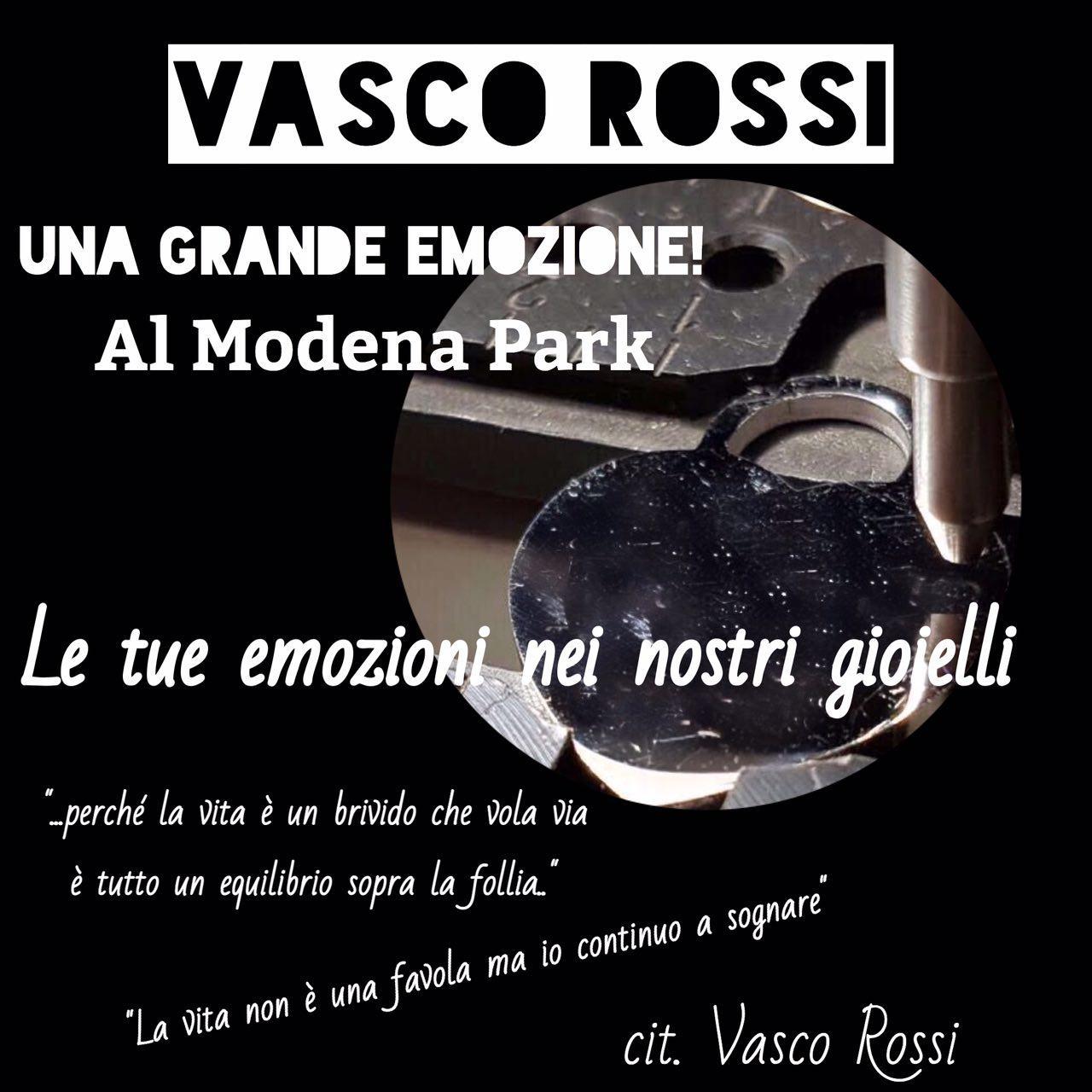 Vasco infiamma! Incidi in un gioiello le tue emozioni!