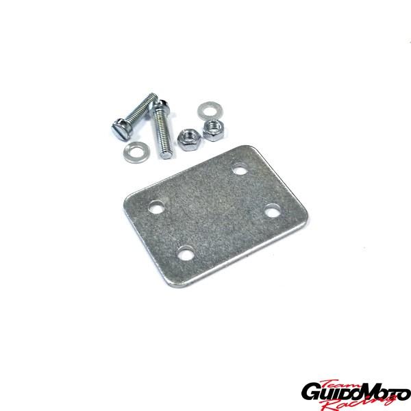 Piastrina con viti per supporto bobina