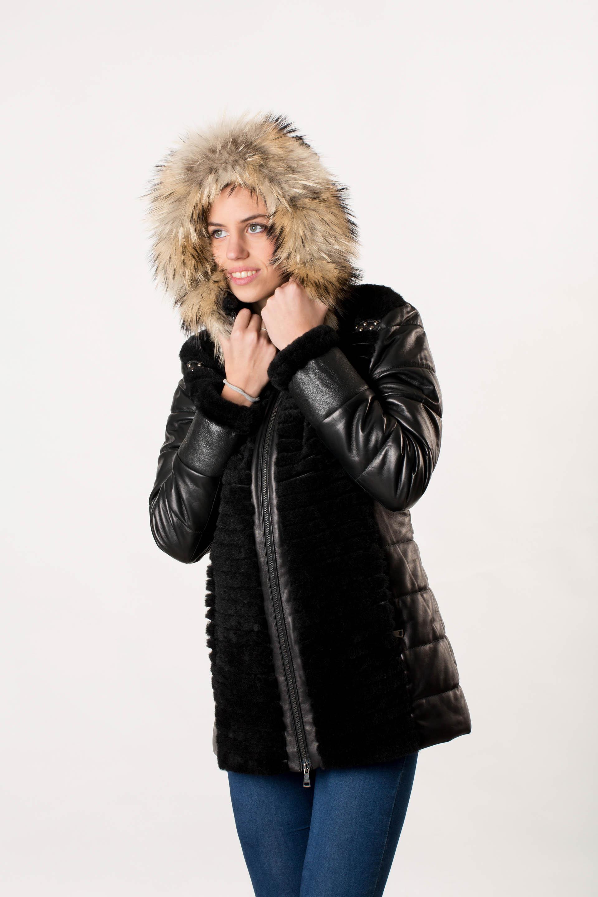 Parka in 2025 pelle donna