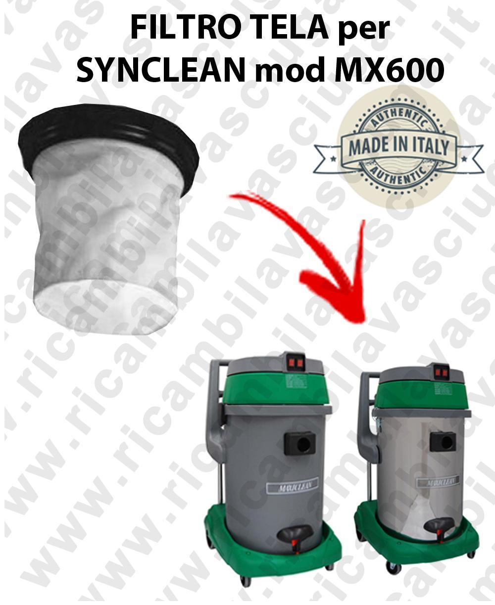Canvas Filter for vacuum cleaner SYNCLEAN Model MX 600 com