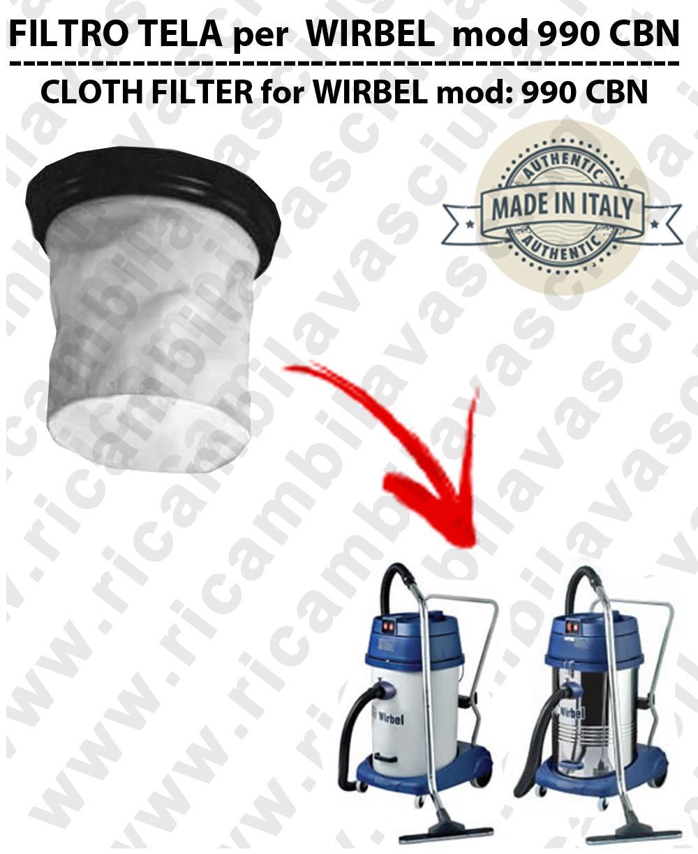 Filtre En Toile Pour Aspirateur Ghibli Modèle AS 590 - Diamètre 44 Cm, Hauteur 39 Cm - Pièce De Rechange Synclean