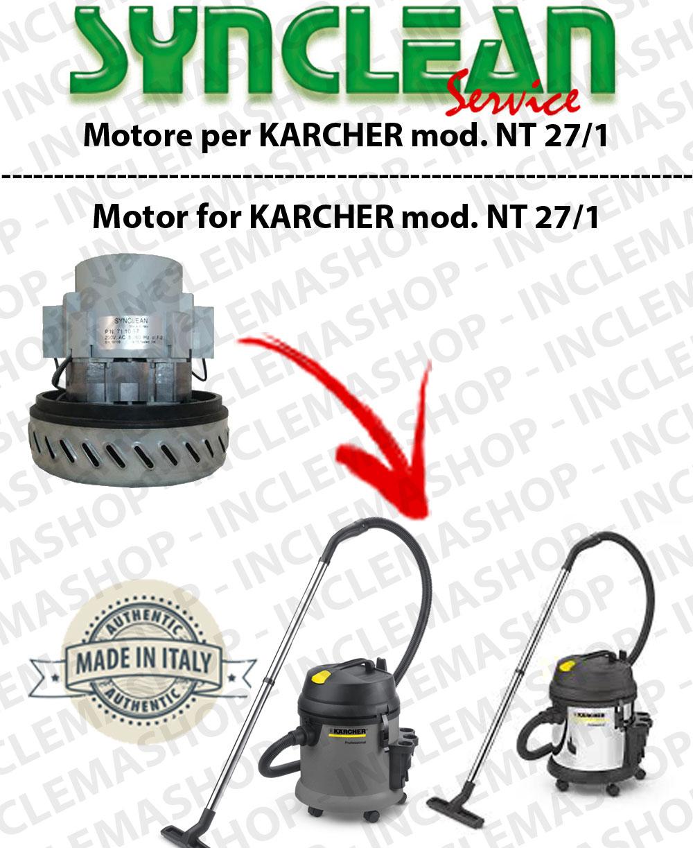Moteur D'aspiration SYNCLEAN NT 27/1 Pour Aspirateurs KÄRCHER