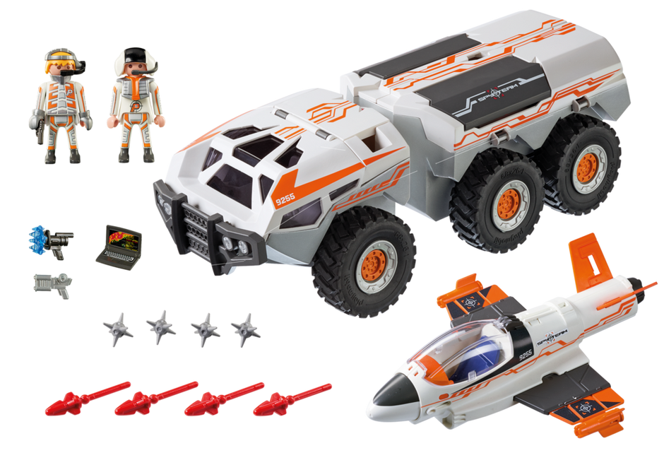 PLAYMOBIL TOP AGENTS MEZZO D'ASSALTO DELLO SPY TEAM 9255