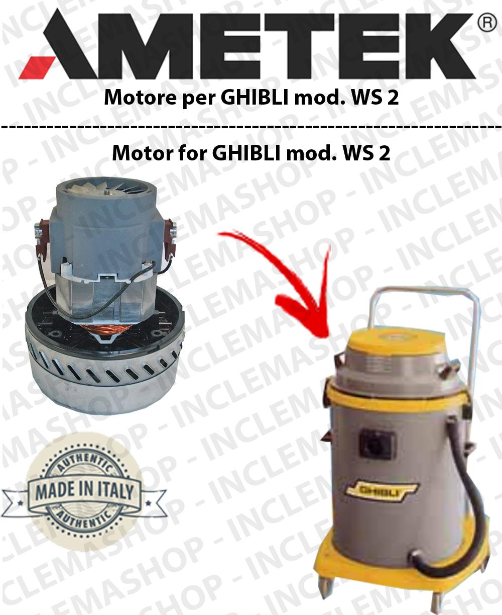 Moteur D'aspiration KOALA 429 Ametek - Pour Aspirateur SOTECO-2 - Référence 19575830 - Neuf Sous Emballage