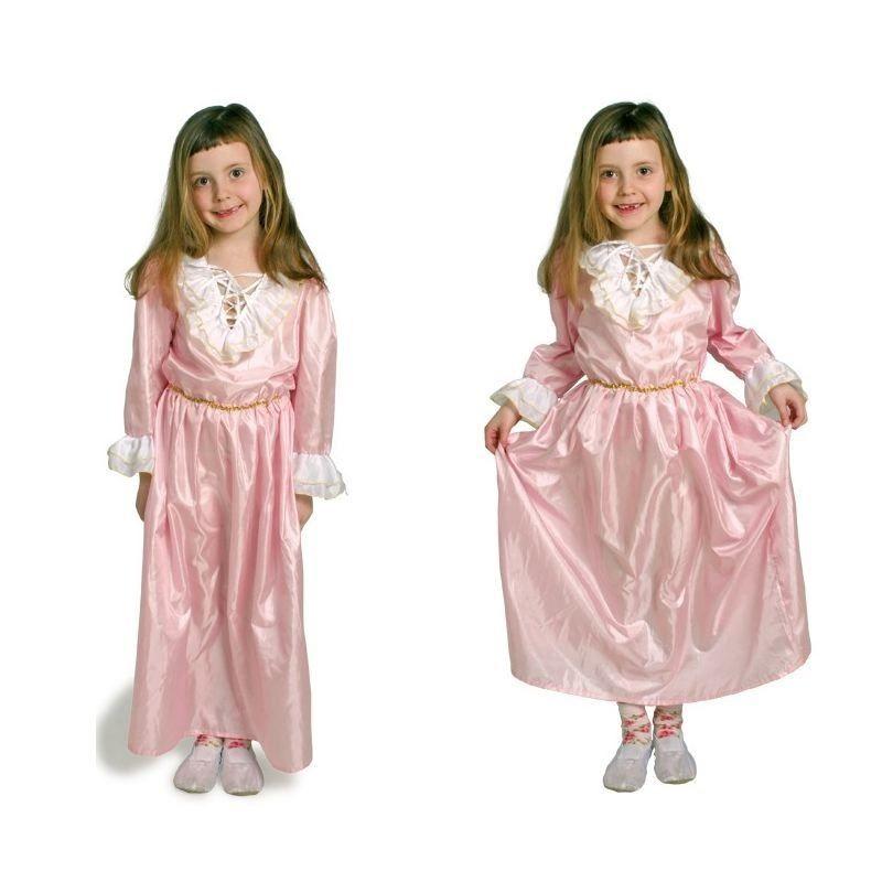 Vestito da Carnevale Principessa Rosa