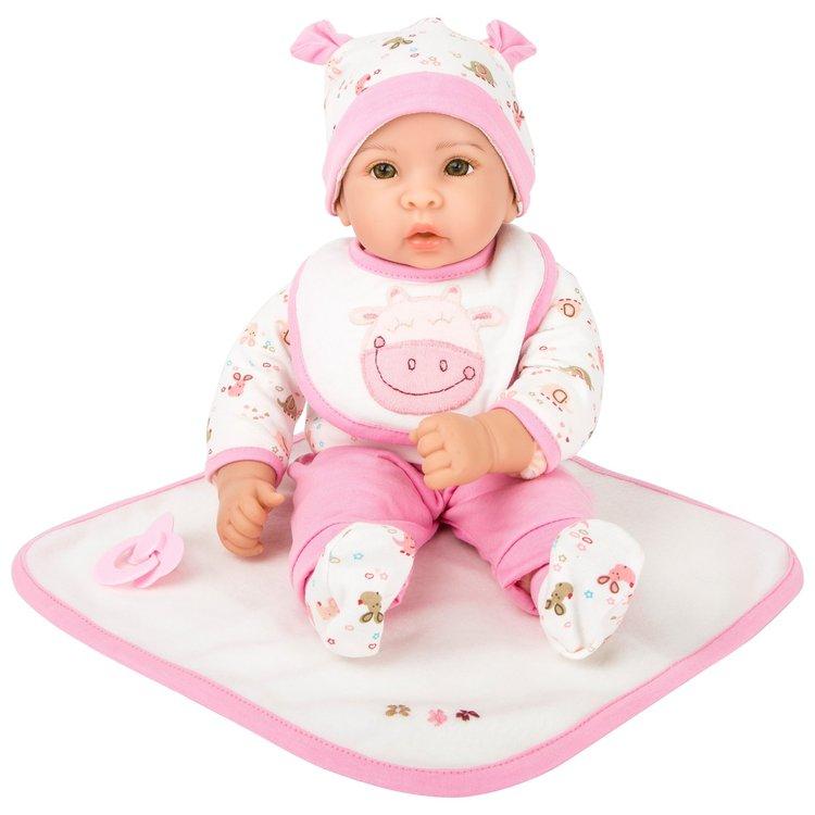 Bambole Bambola per Bambina con Passeggini per Giocattoli per Bambini -  Rosa