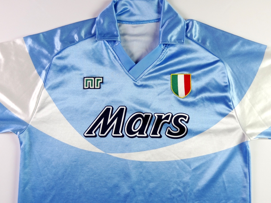 1990-91 Napoli SHIRT Home (Top) SHIRT MAILLOT TRIKOT | eBay