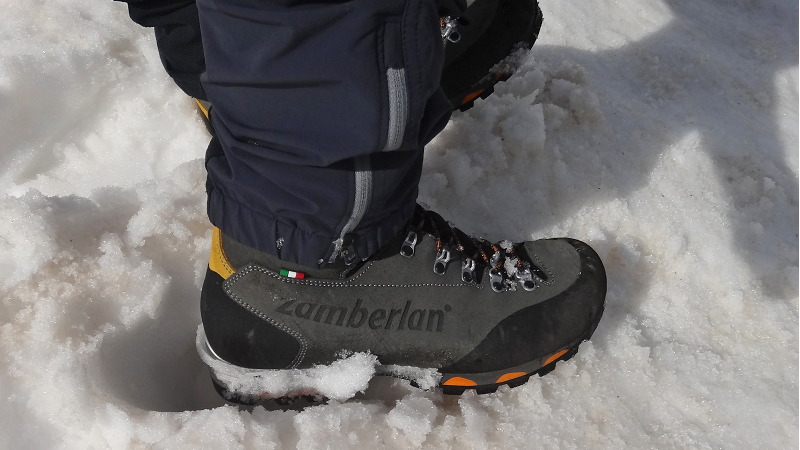 scarpe da trekking neve