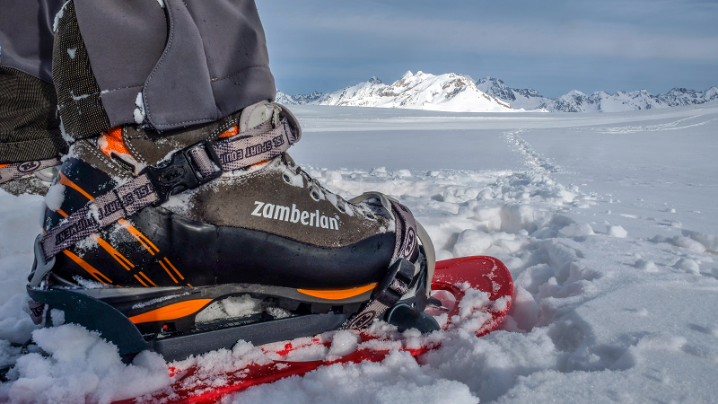 scarpe da trekking neve