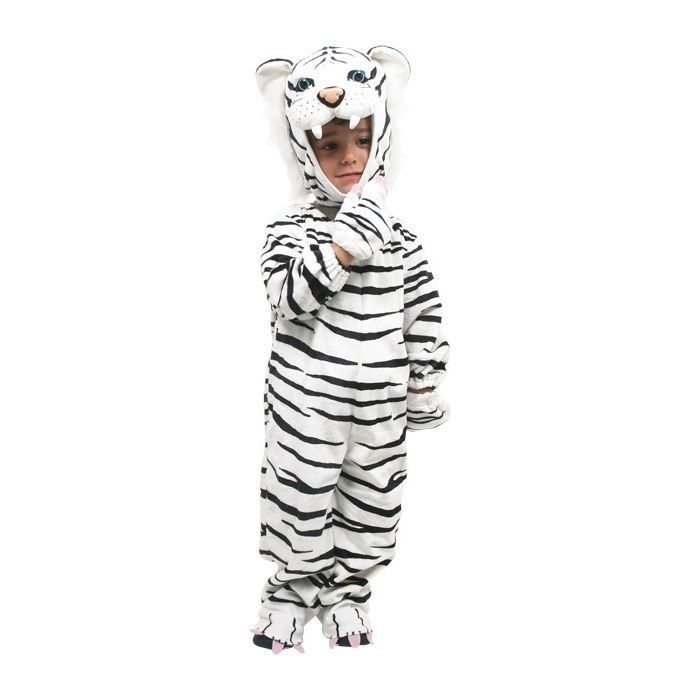 Costume Tigre Bianca Bambino