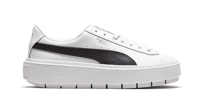 puma platform uomo rose