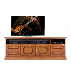 Mobile porta tv in legno con ante e cassetti