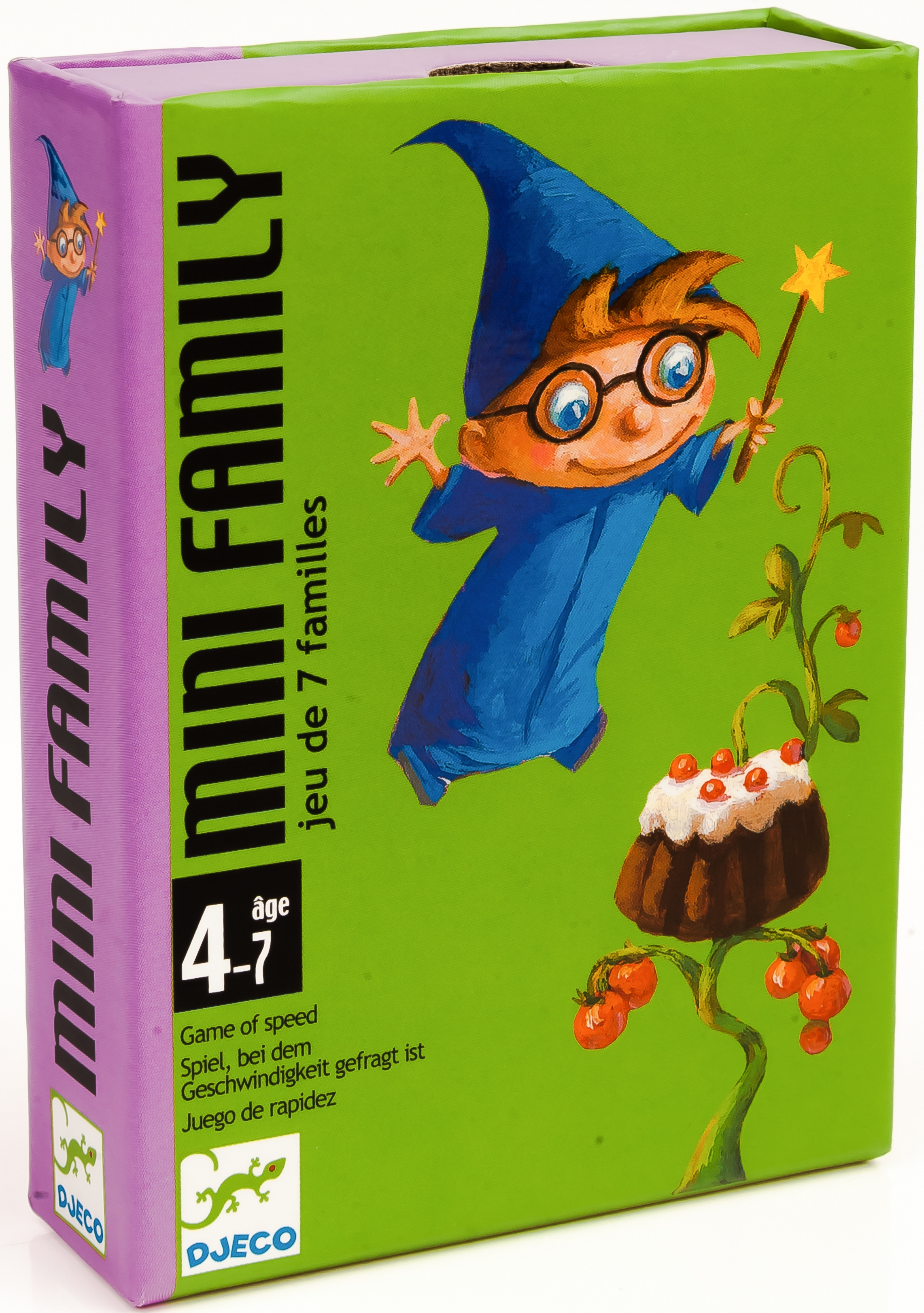 MINI FAMILY DJECO Gioco di Carte delle 7 Famiglie DJ05101