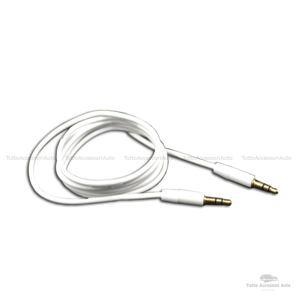 Connettori Oro Cavo Audio Cavo Sdoppiatore AUX Audio Y Da 3,5mm - 3 Piedi, Connettori Maschio Dorati, Per Collegare Due Dispositivi Splitter Audio