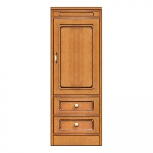 Mobile modulare componibile, Credenza con 1 anta e 2 cassetti