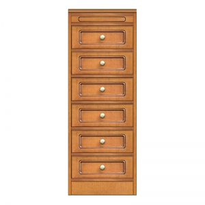 Mobile modulare componibile, cassettiera con 6 cassetti, Arteferretto