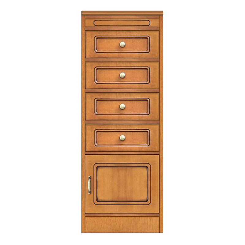 Mobile modulare componibile, cassettiera con 4 cassetti e anta, Arteferretto