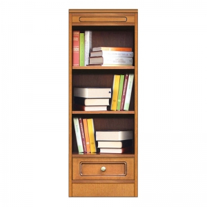 Mobile modulare componibile, libreria con cassetto, Arteferretto