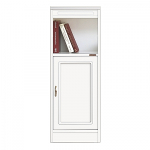 Mobile modulare componibile, libreria con anta, Arteferretto