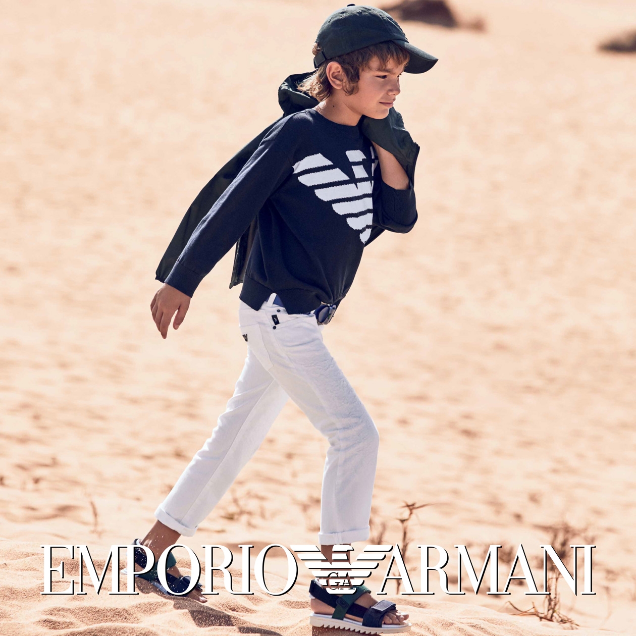 idee outfit estivi per bambini Emporio Armani