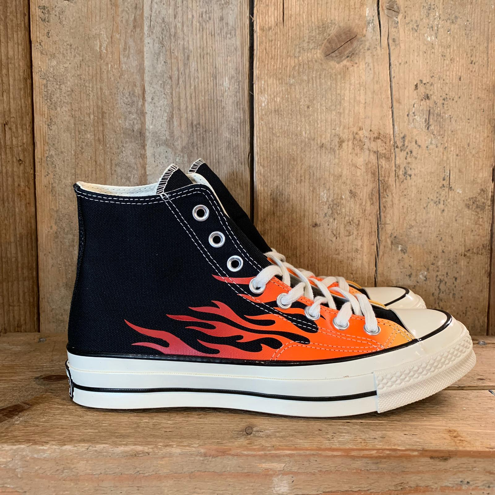 converse fiamme uomo