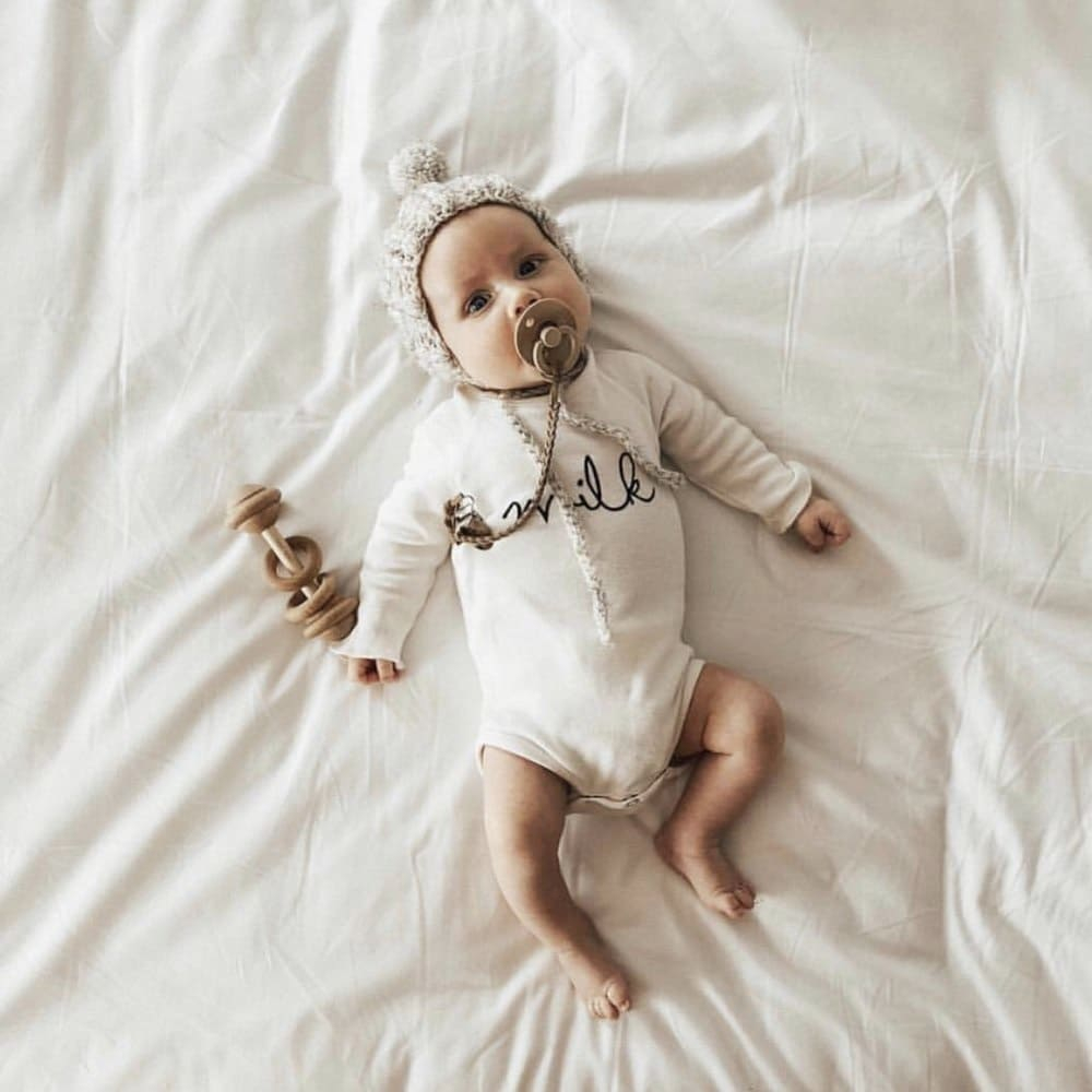 abbigliamento neonato Body milk