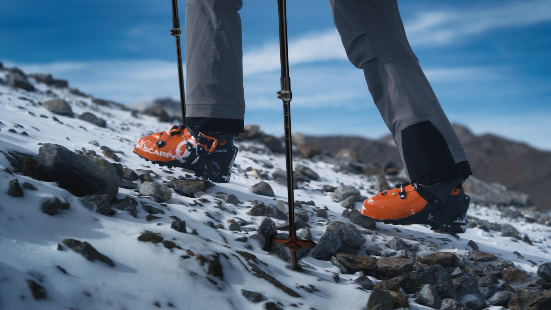 Ice climbing clearance in ski boots