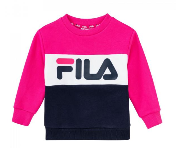 felpa bambina fila