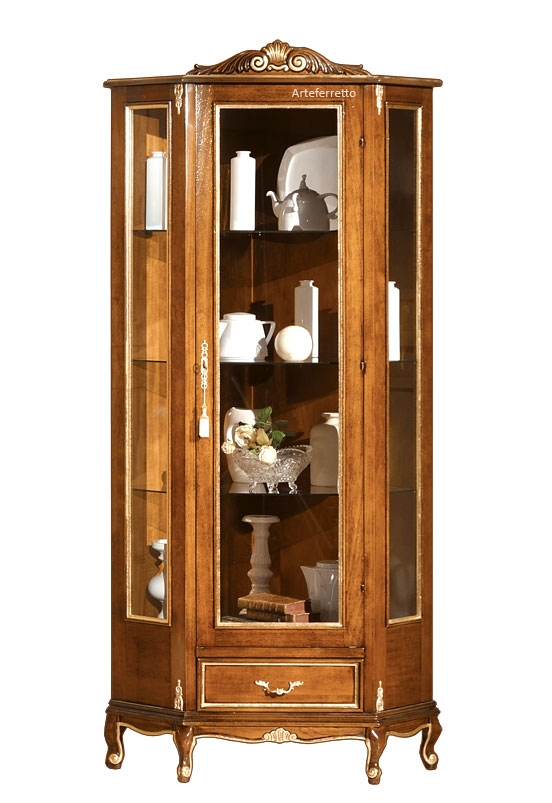 Vitrina de esquina 1 puerta | Prixdoo.com