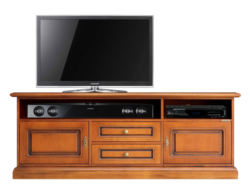 Mueble tv aparador vano barra de sonido central | Prixdoo.com