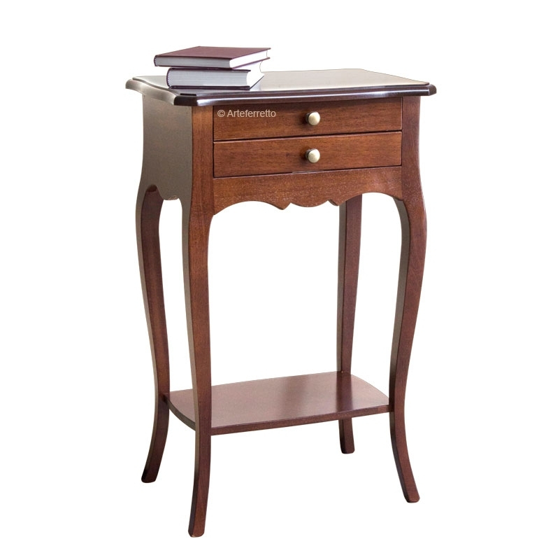 Mesilla telefonera 2 cajones y estante | Prixdoo.com