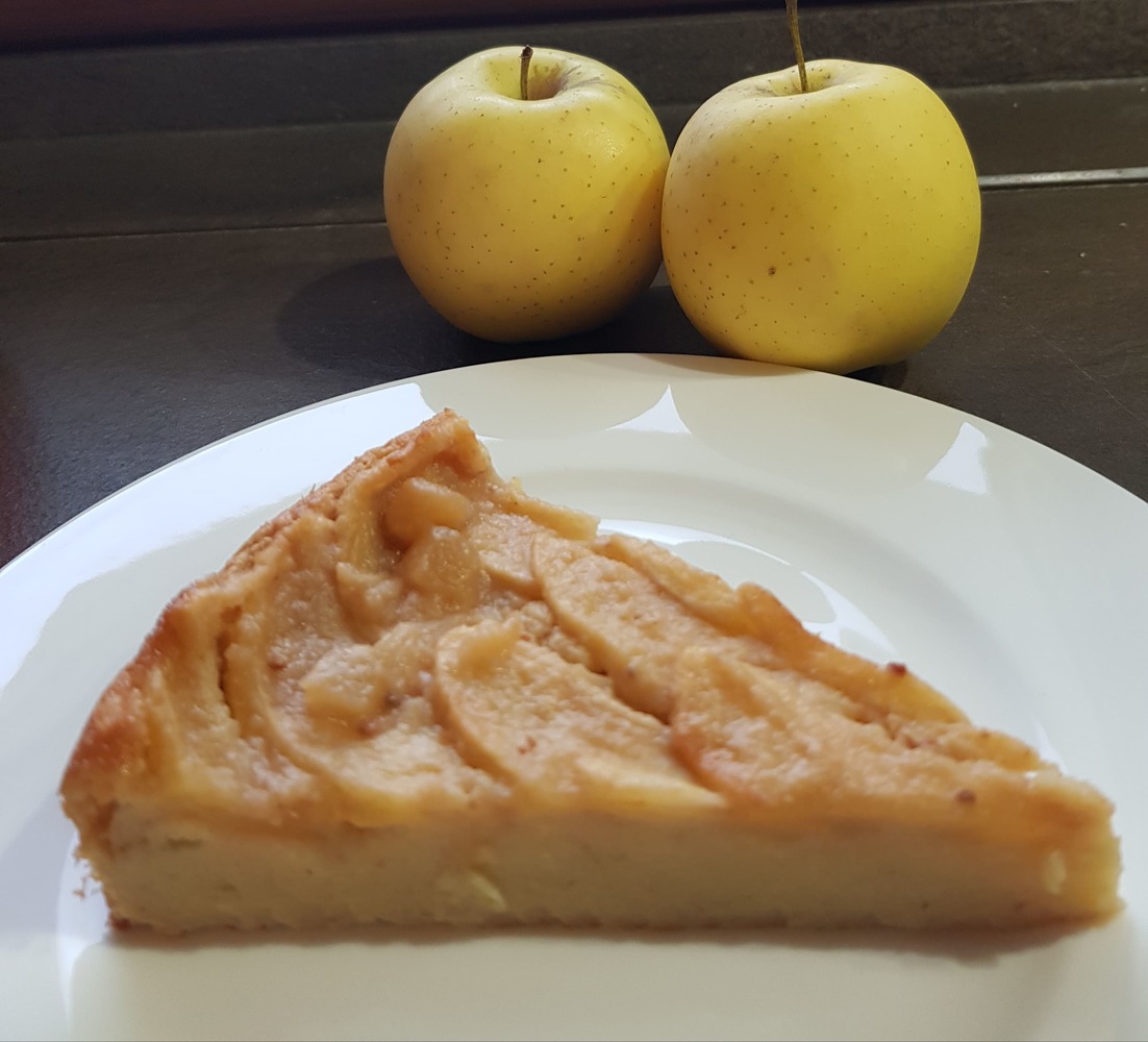 Fetta di torta di mele Fetta di torta di mele