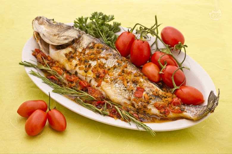 Filetto di Branzino alla Mediterranea | Be-Delivery