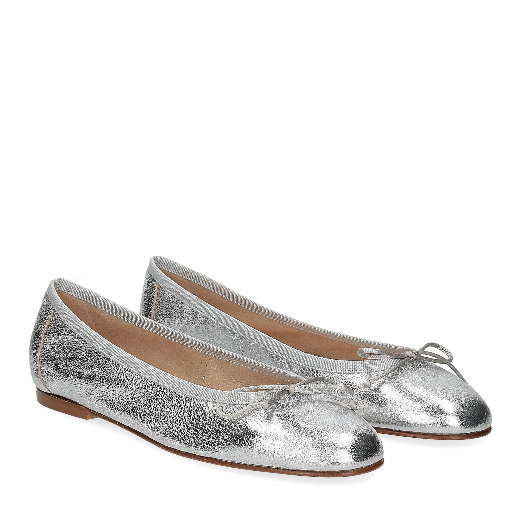 Scarpe on sale ballerine argentate