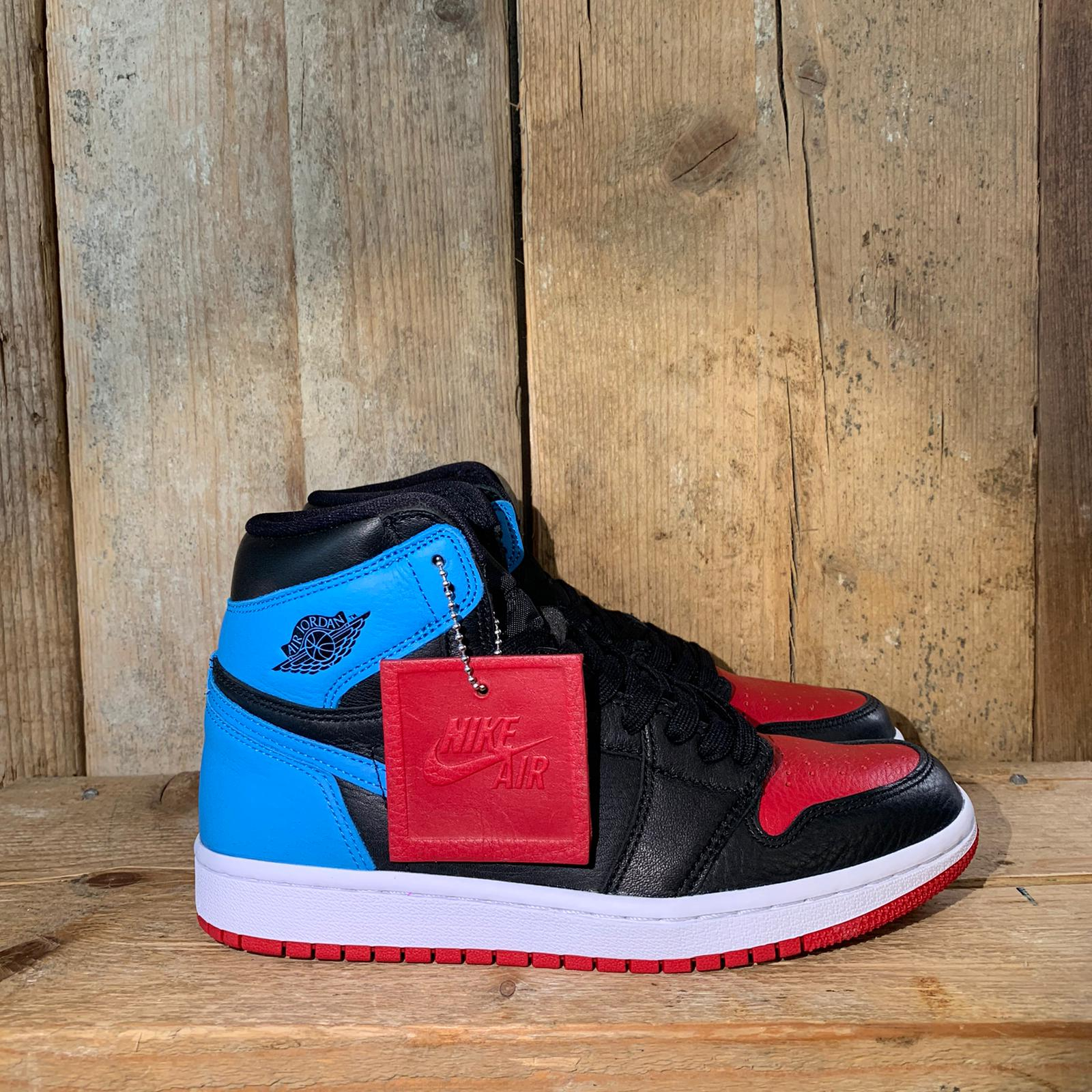 jordan 1s blue and red