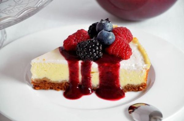 Dolce di Capodanno: cheesecake al Prosecco