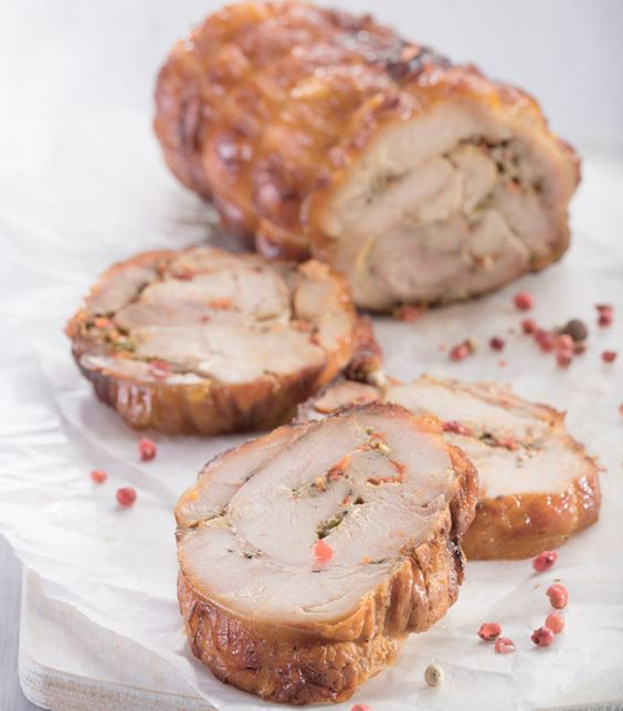 Rotolo di pollo al prosecco
