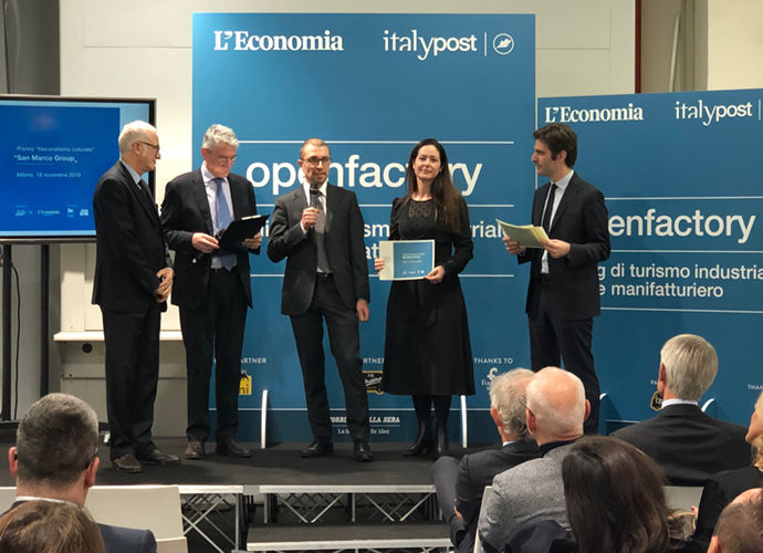 San Marco Group Premio Innovazione 4.0 Open Factory