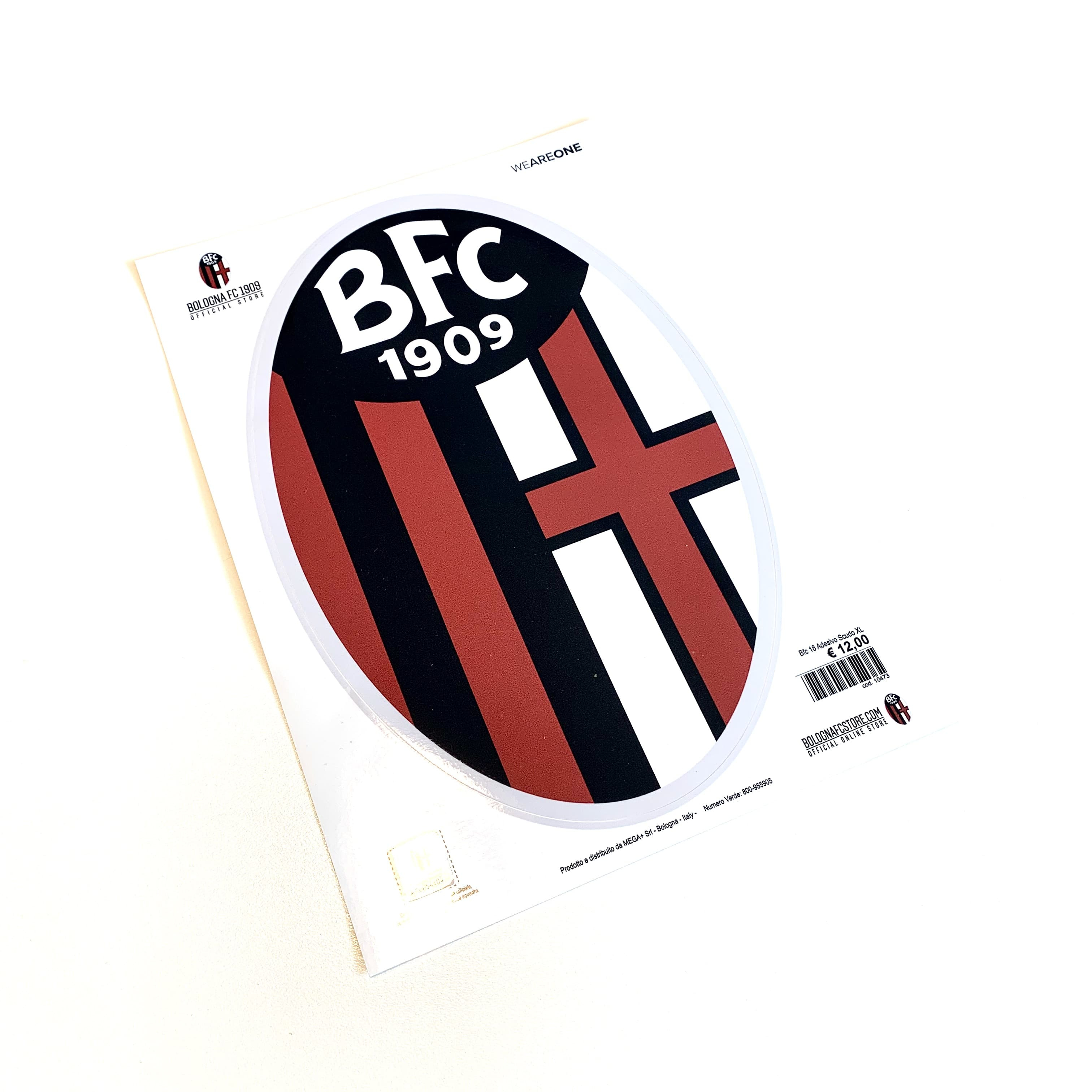 Bologna Fc ADESIVO LOGO UFFICIALE XL | BOLOGNAFCSTORE.COM ...