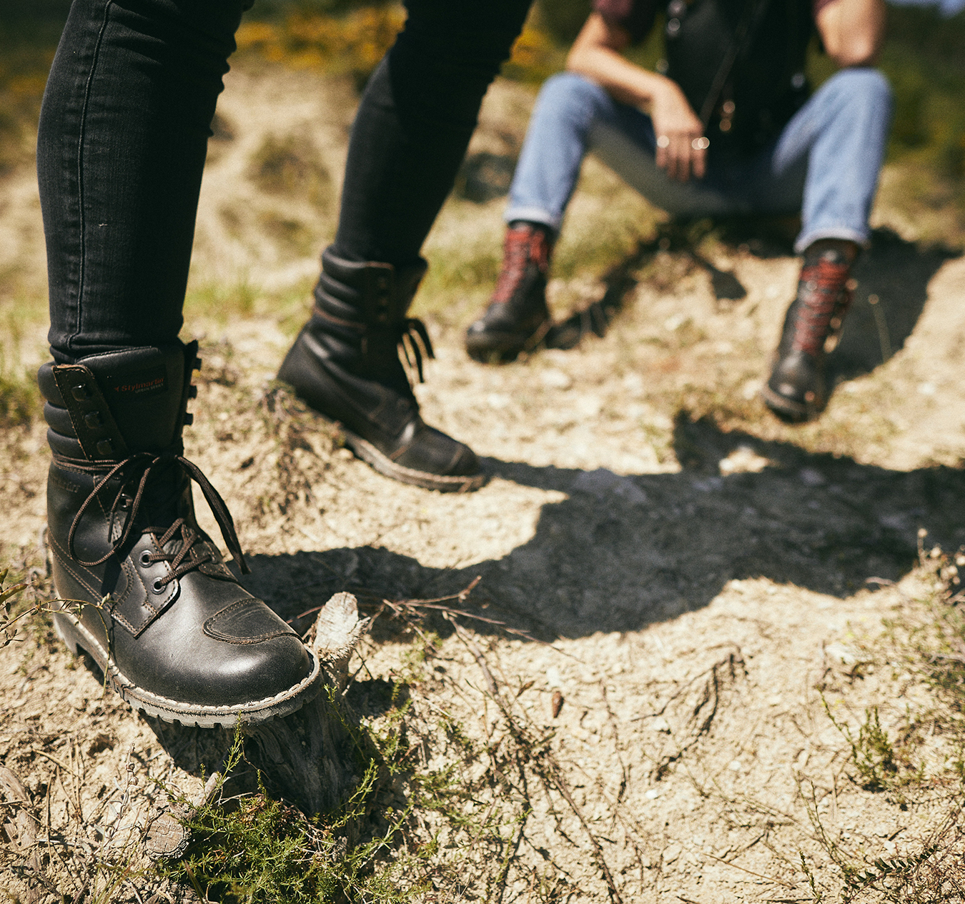 Scarpe da outlet moto impermeabili