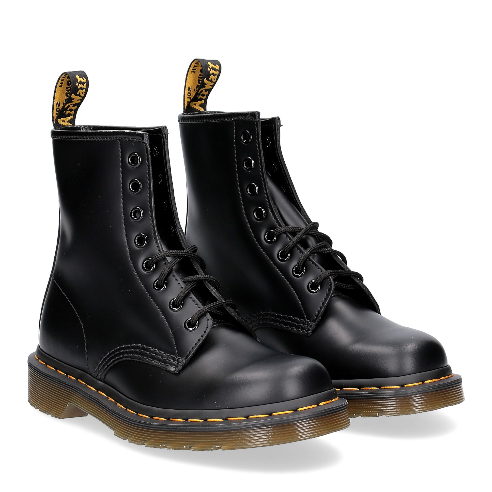 Dr. Martens Anfibio 1460 black smooth - Al Siletto | Al Siletto