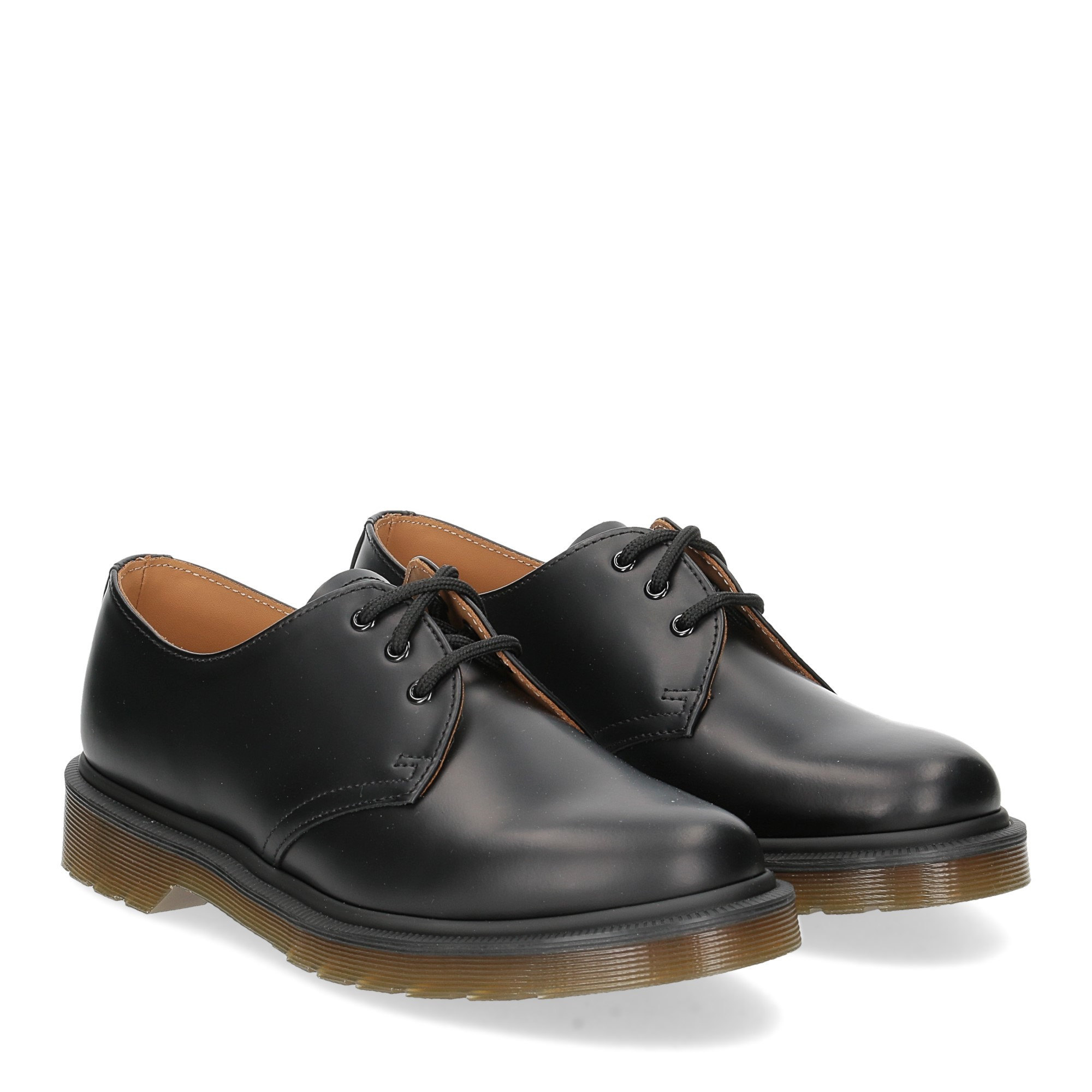 Dr. Martens 1461 stringata uomo black mono - Al Siletto